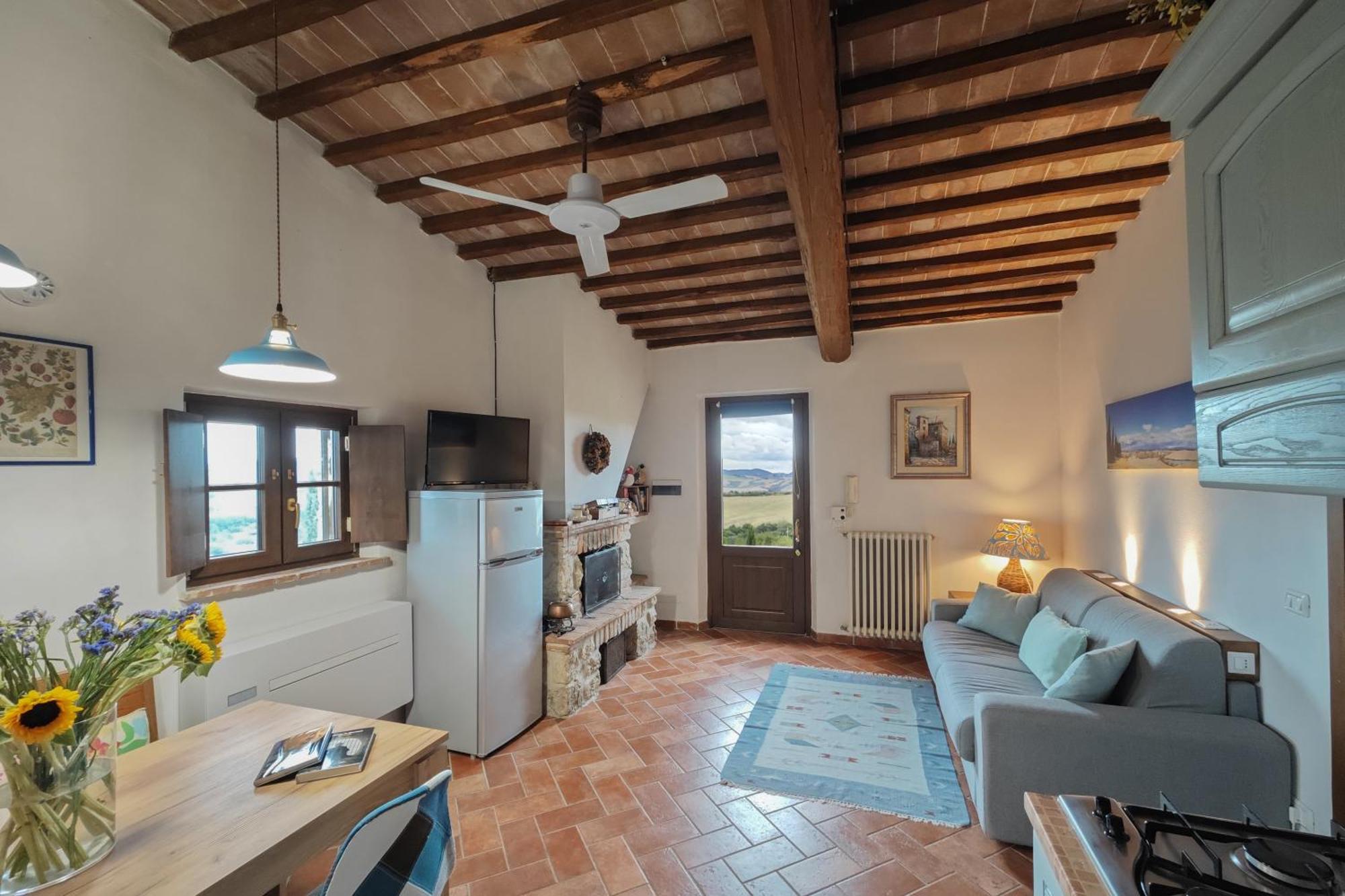 Relax Palazzo Monaci Apartment Asciano Exterior foto